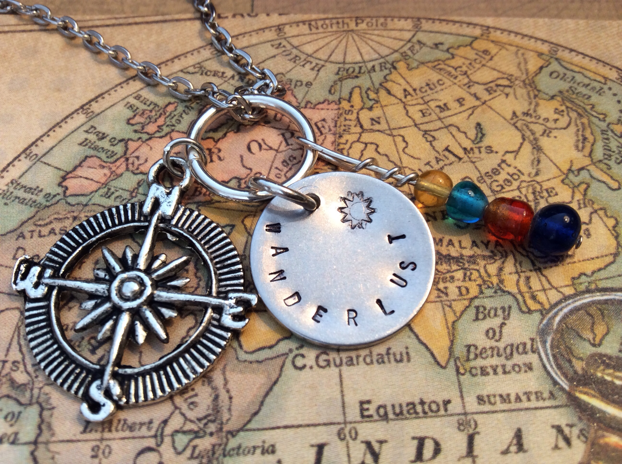 Wanderlust necklace