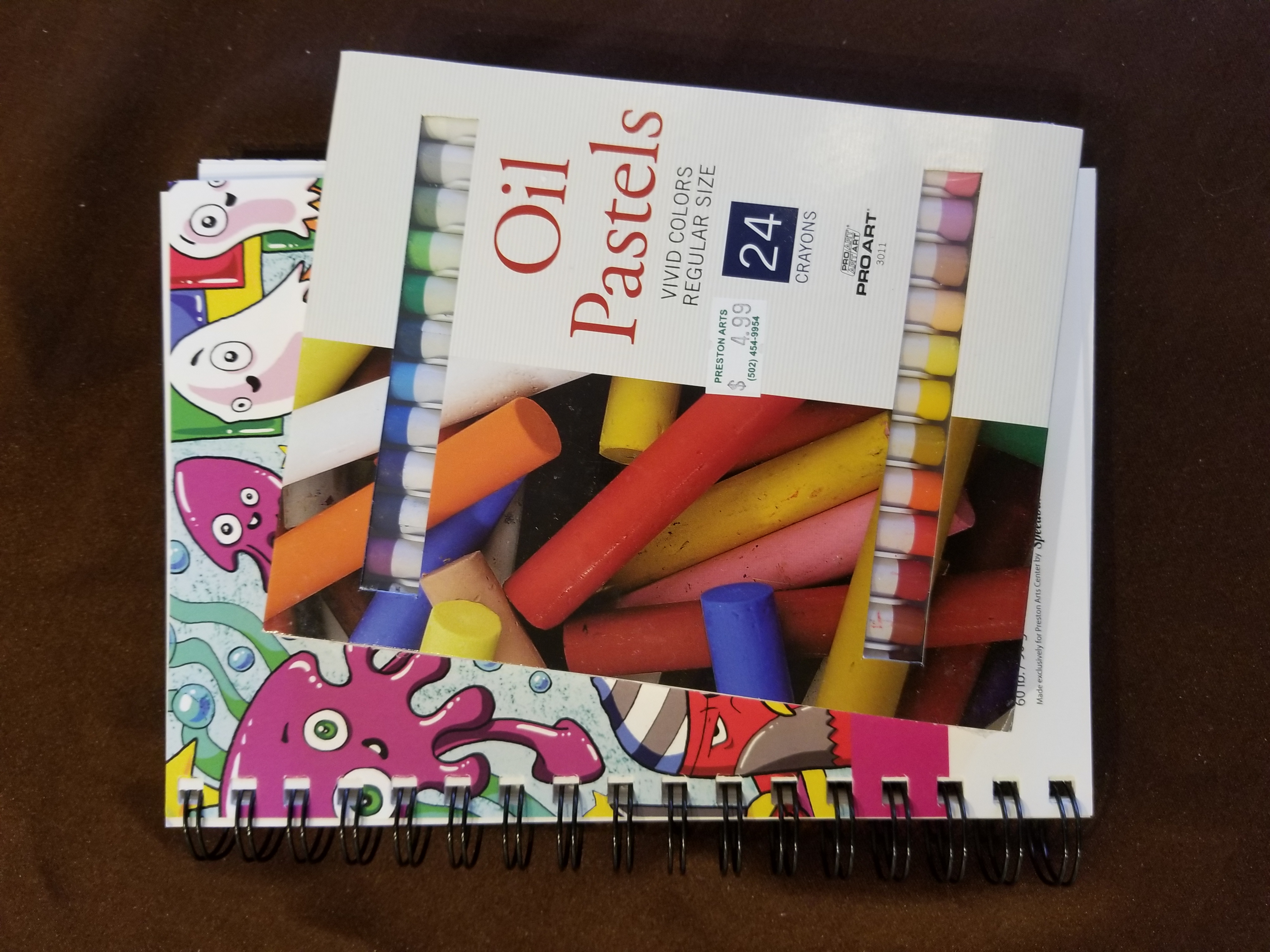 Adult Art Kit Oil Pastels