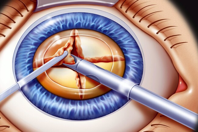 Cataract surgery: surgical fee non-toric