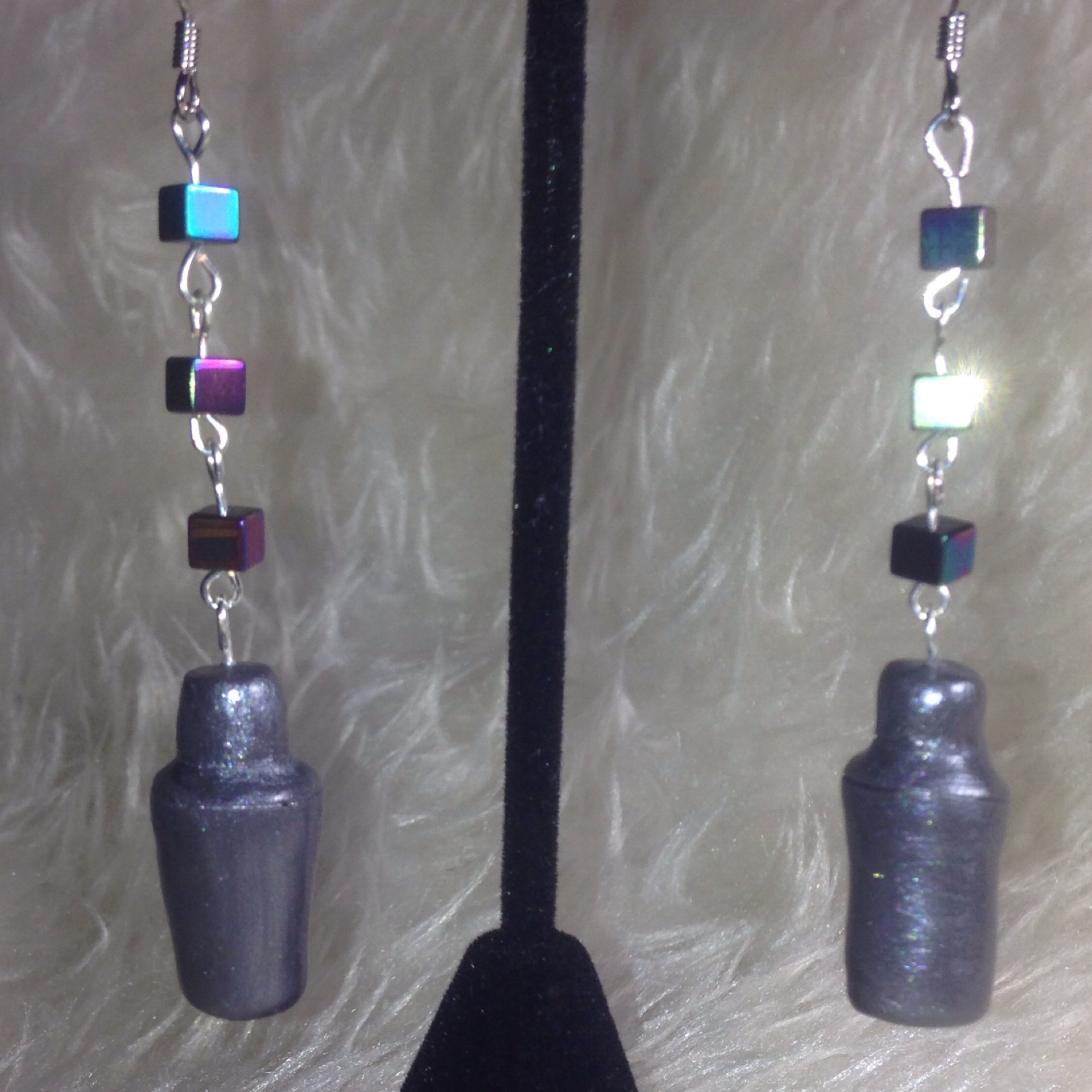 Cocktail Shaker Earrings