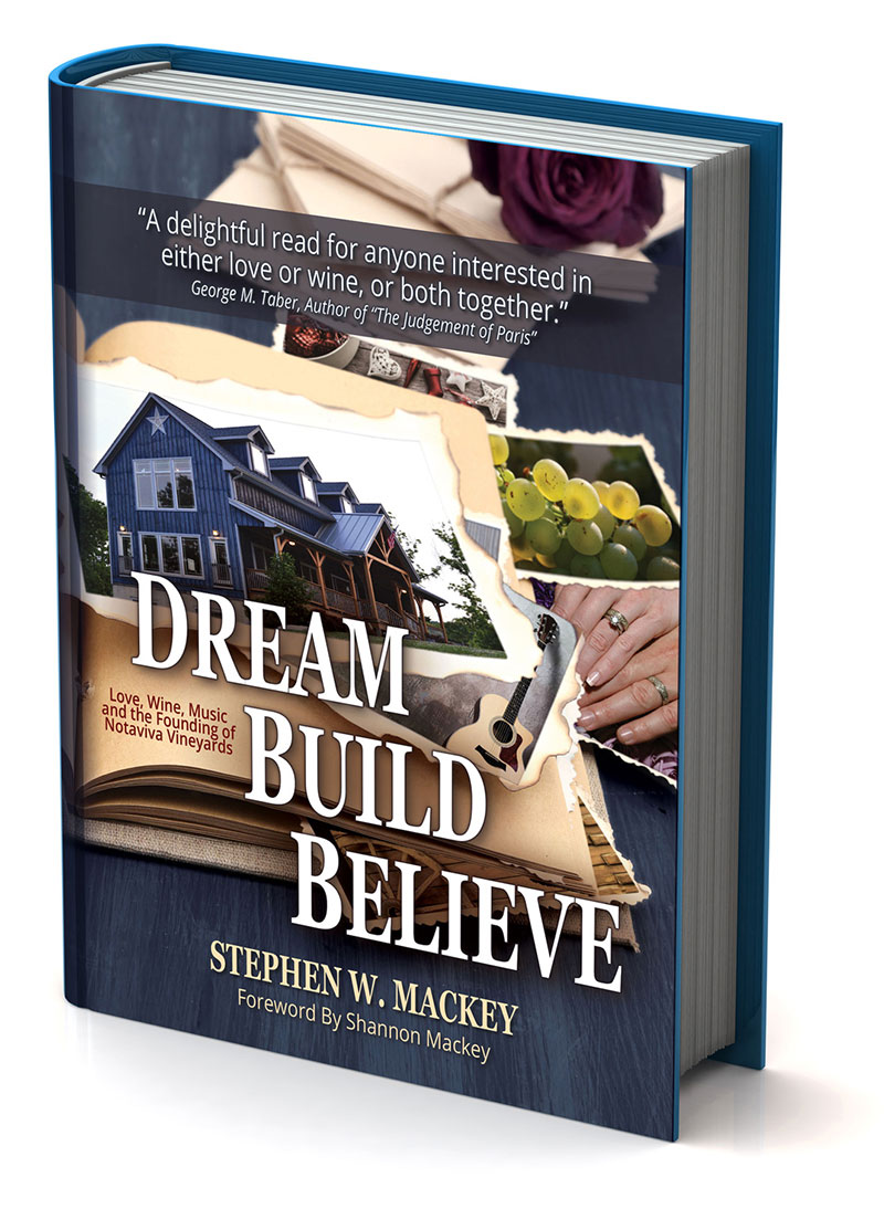 SIGNED BOOK - Dream Build Believe