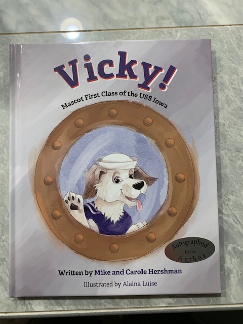 Book - Vicky Mascot First Class of the USS IOWA