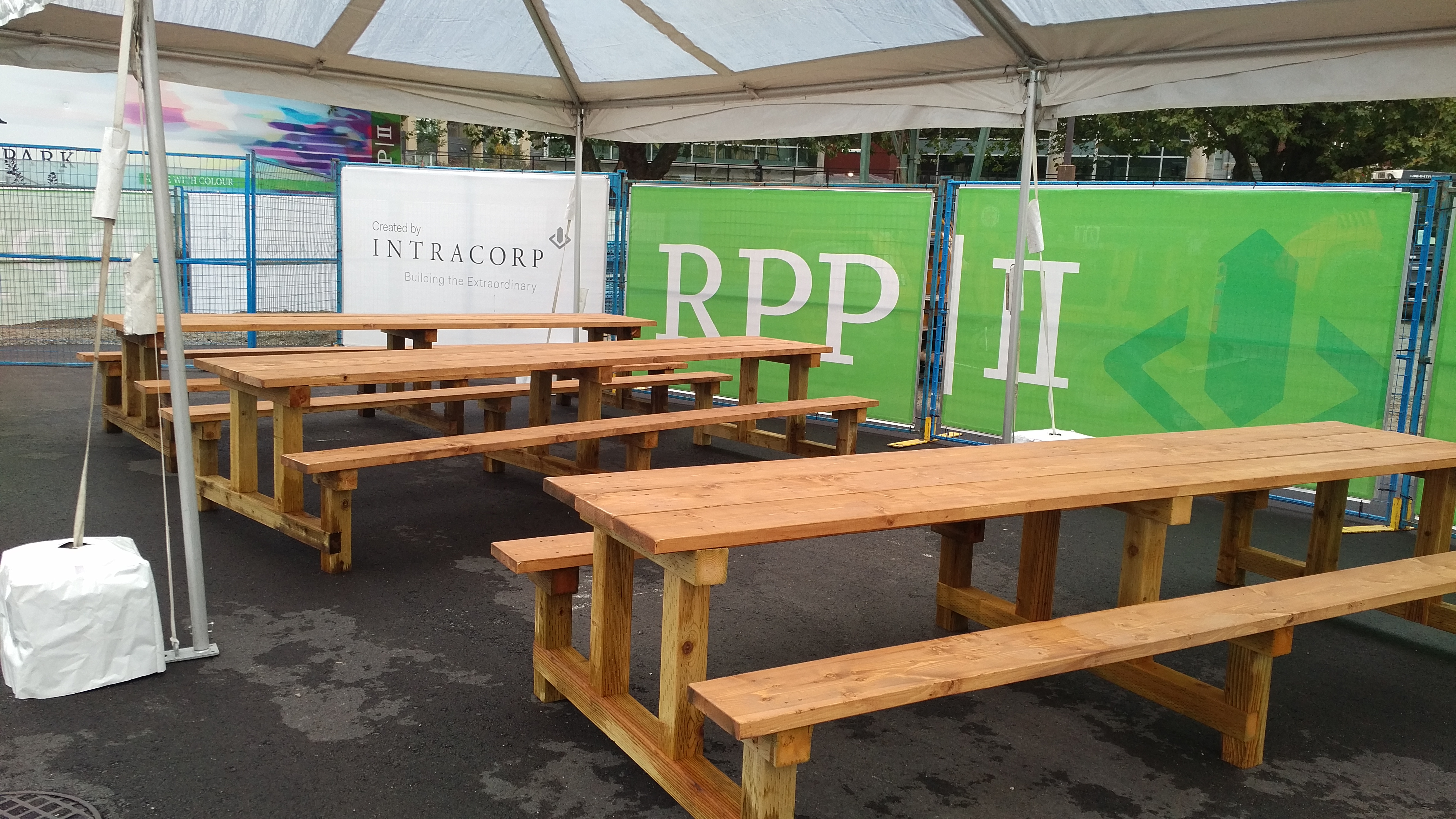 Yale-town 10-FOOT Non-Tipping Picnic Table