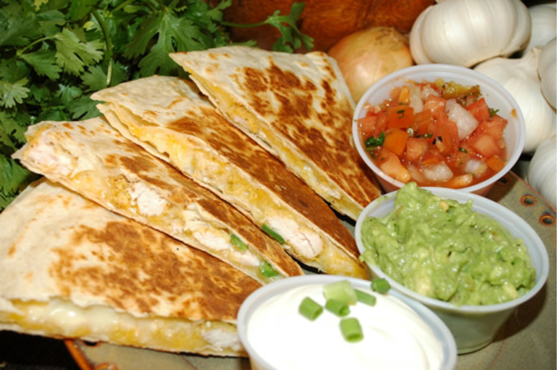 Cheese Quesadillas +