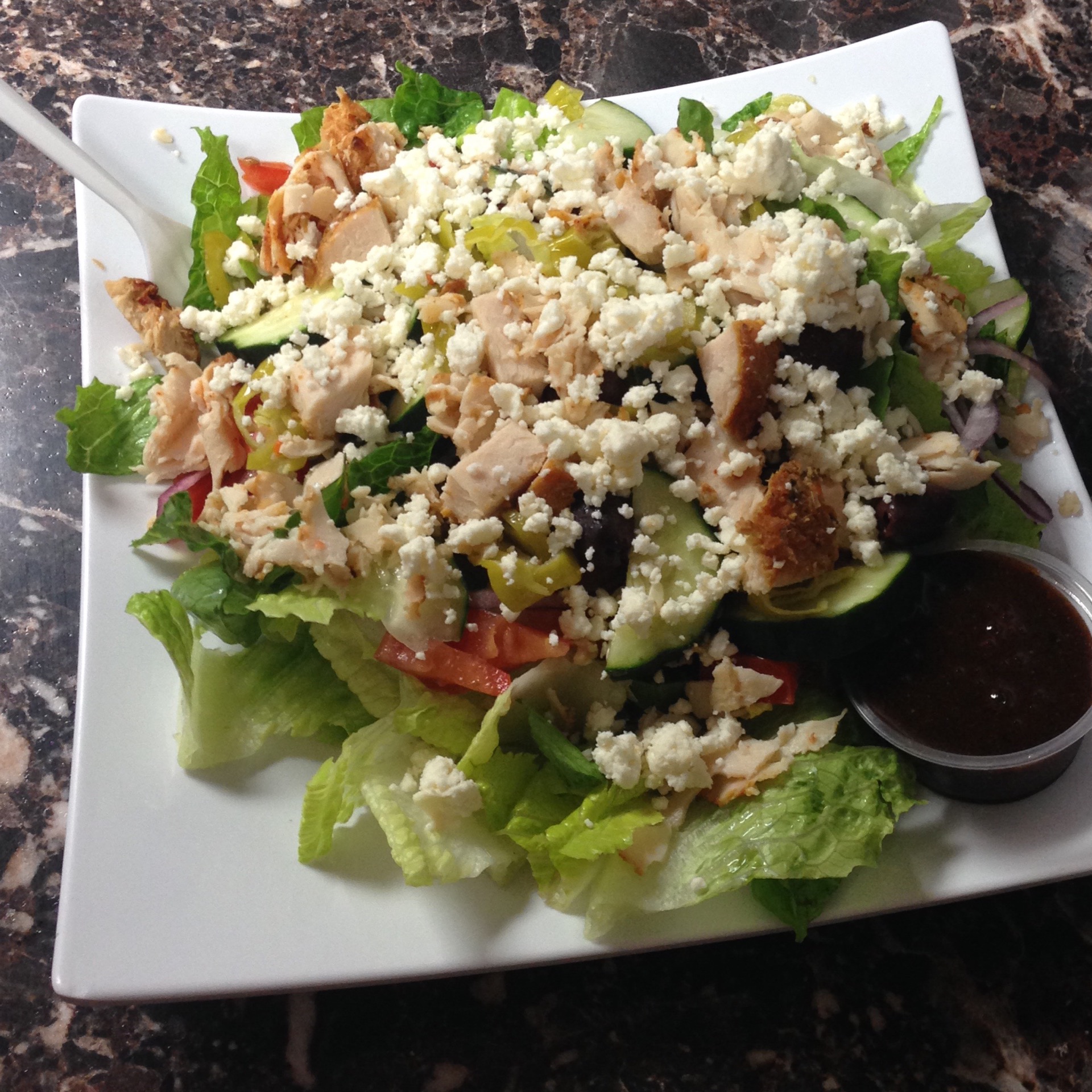 Mixed Berry Chicken Salad