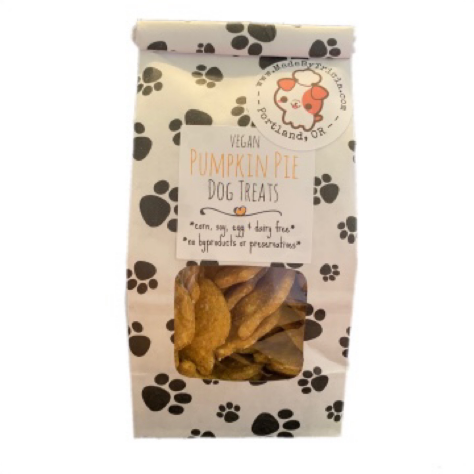 5 oz. Pumpkin Pie Dog Treats Vegan