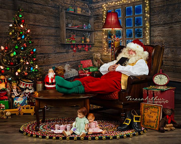 Santa Home Visits Christmas Eve 2019