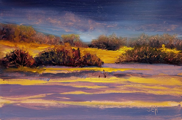 Royal Morning Oil Painting