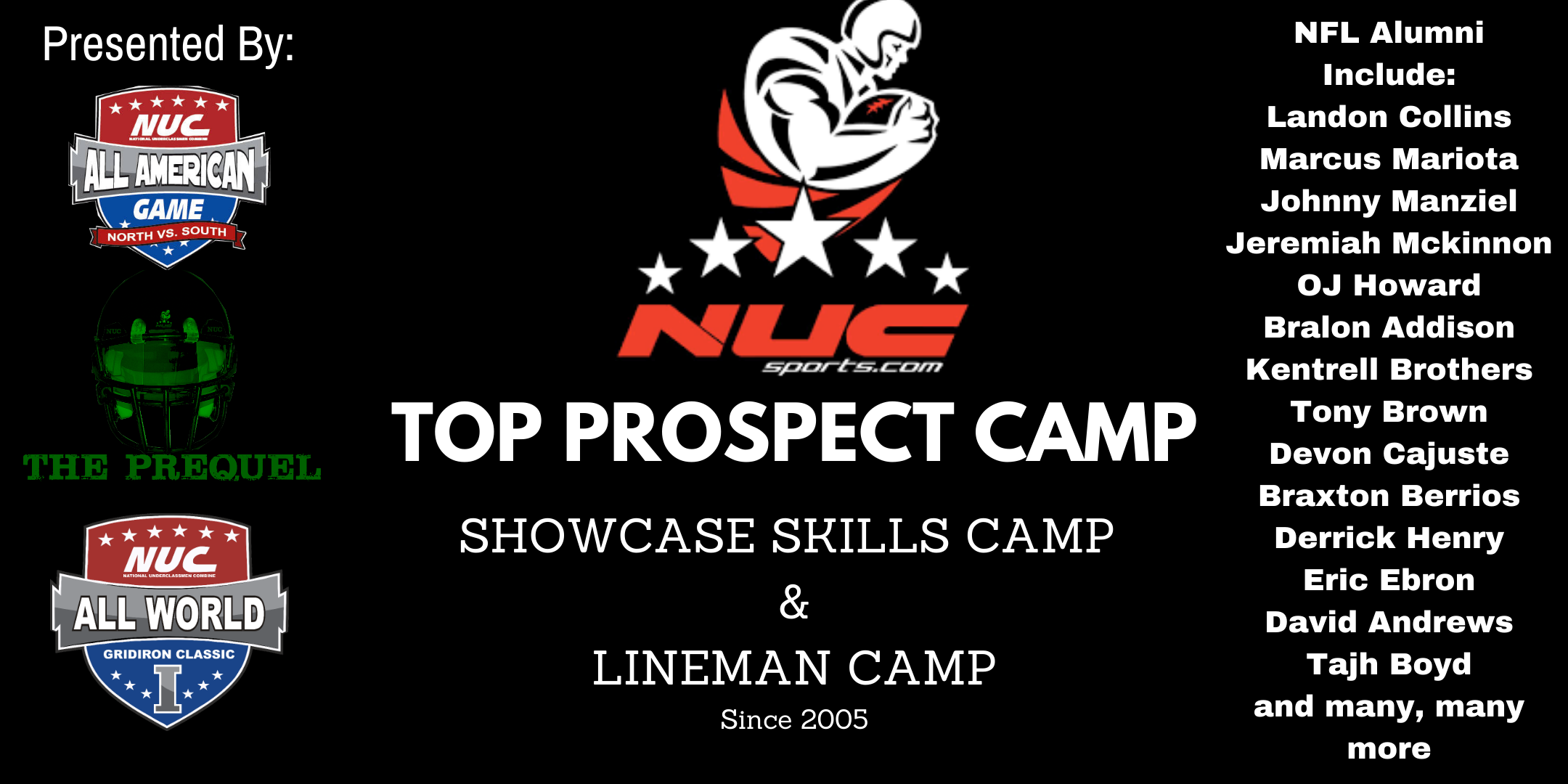 Coach Schuman's NUC Sports Top Prospect Camp July 18th & 19th, 2020 Atlanta, GA