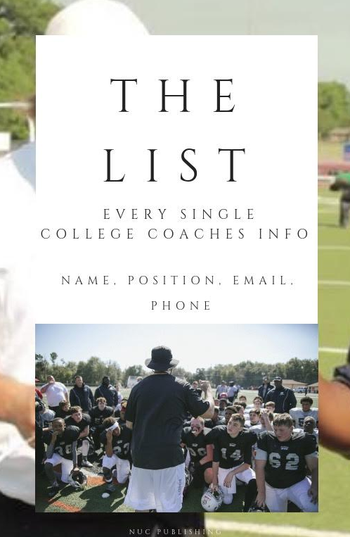 The List- Every College Coaches Info