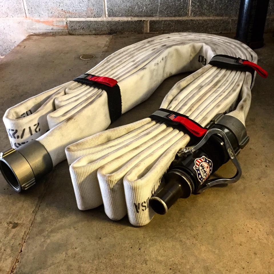 2 1/2" hose / High Rise Velcro Hose Strap