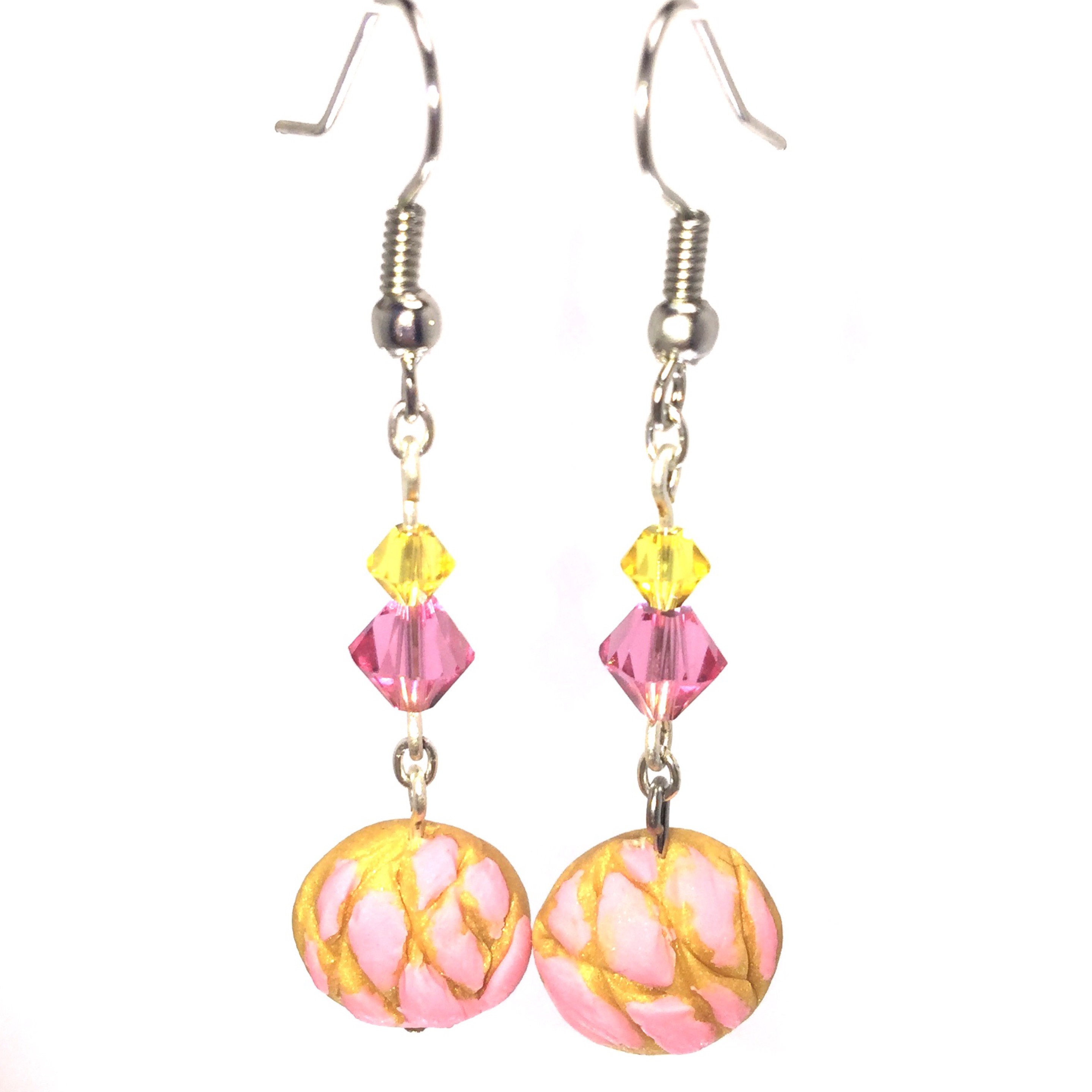 Concha (Pan Dulce) Earrings
