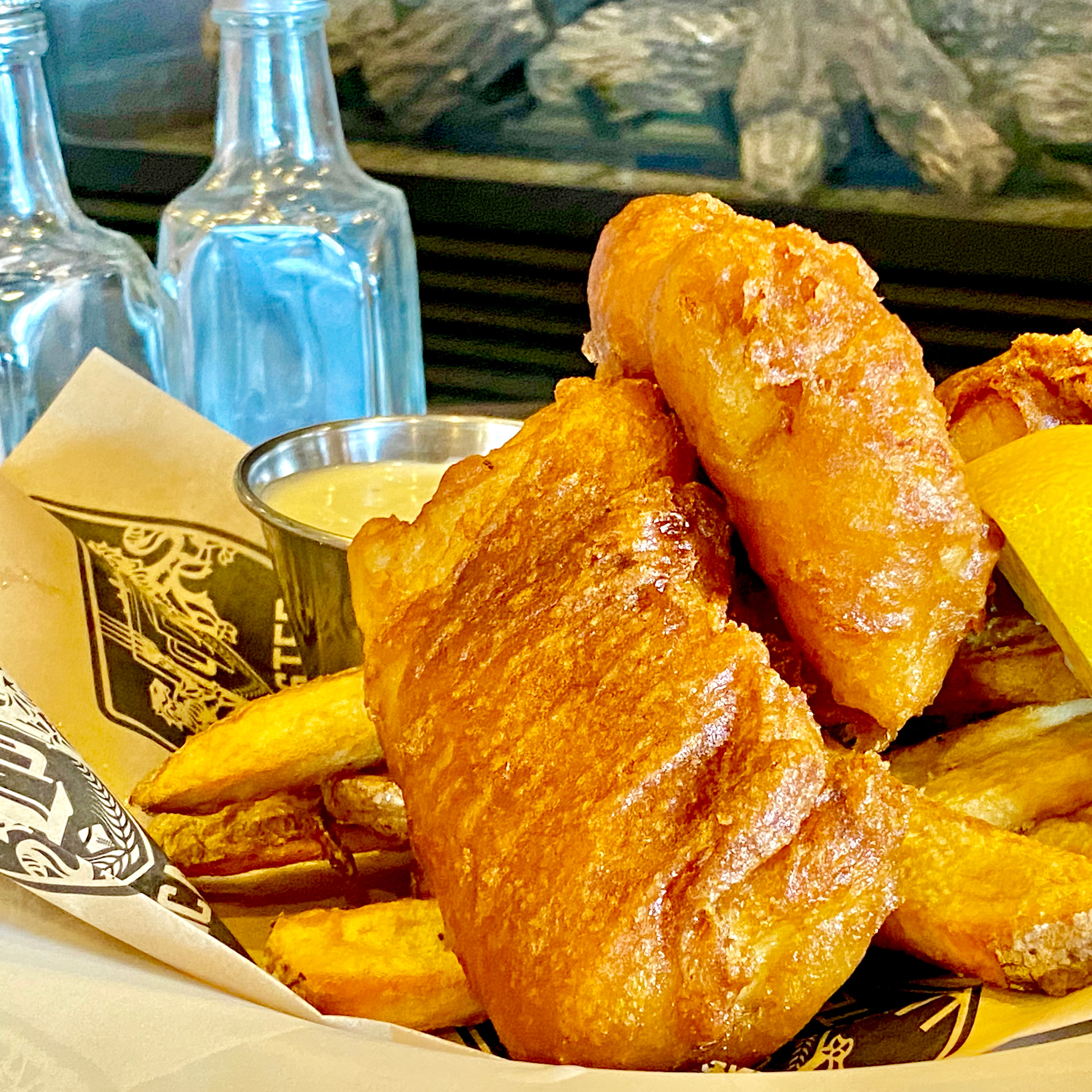 Beer Battered English Pub Fish & Chips