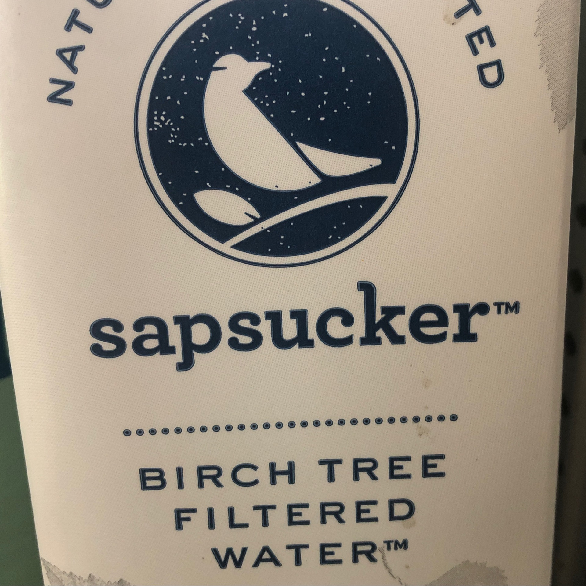 Sapsucker filtered water