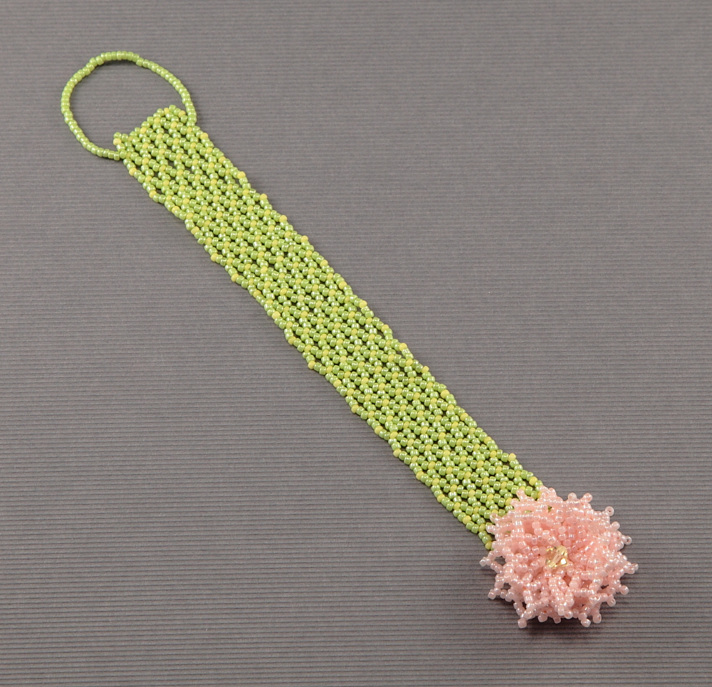 Chrysanthemum Spring Beaded Bracelet