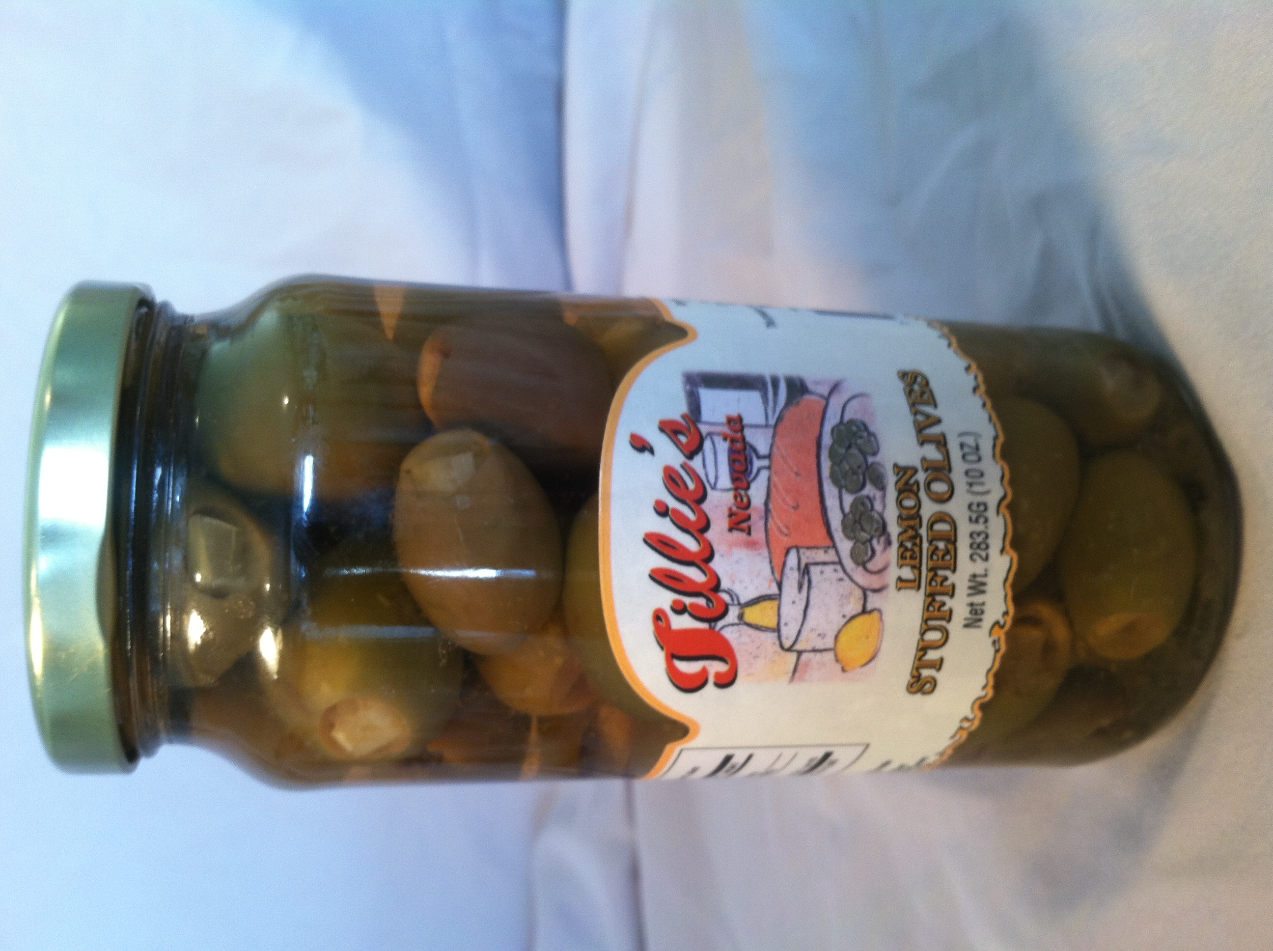 LEMON STUFFED OLIVES