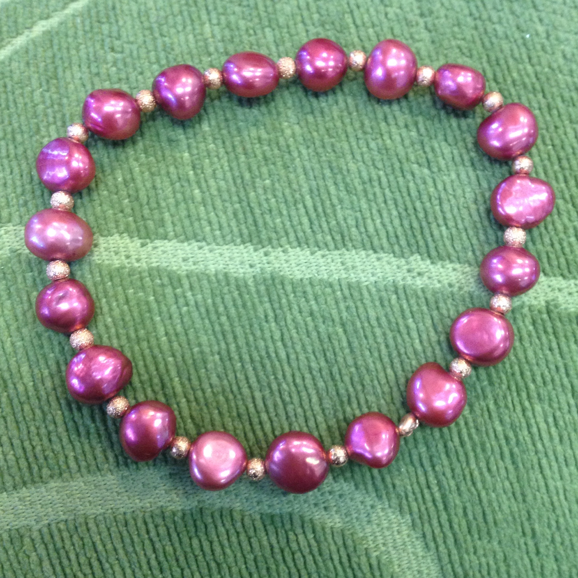 Freshwater Pearls & Copper