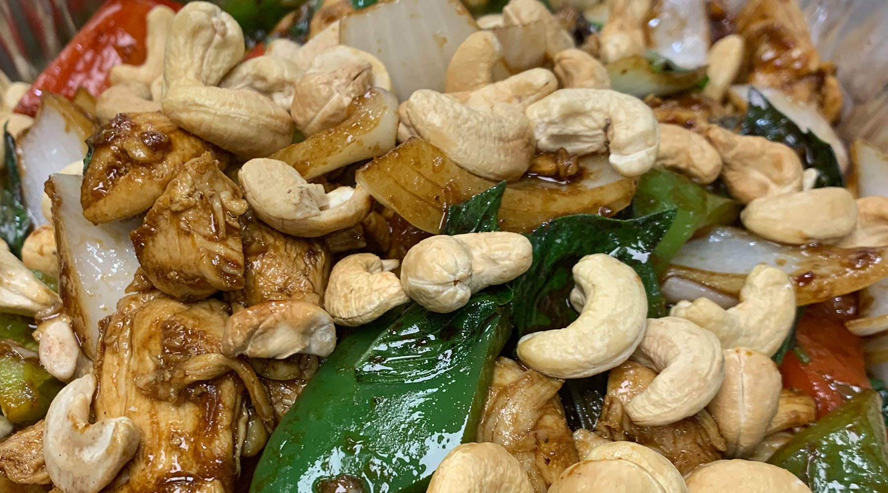 CHICKEN, CASHEW NUT & BASIL 🥜 🔰