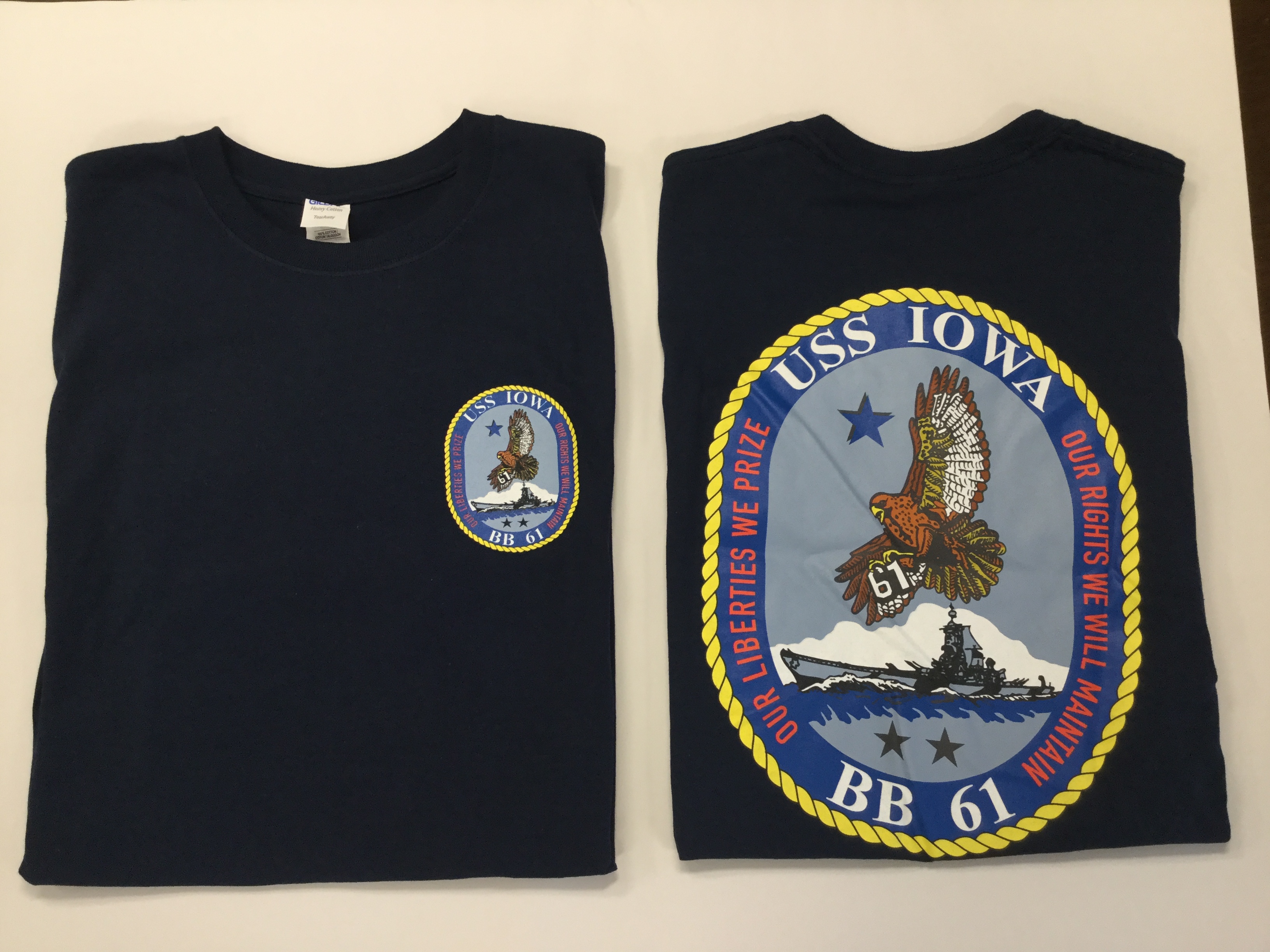 Crew Neck Shirt -IOWA Logo
