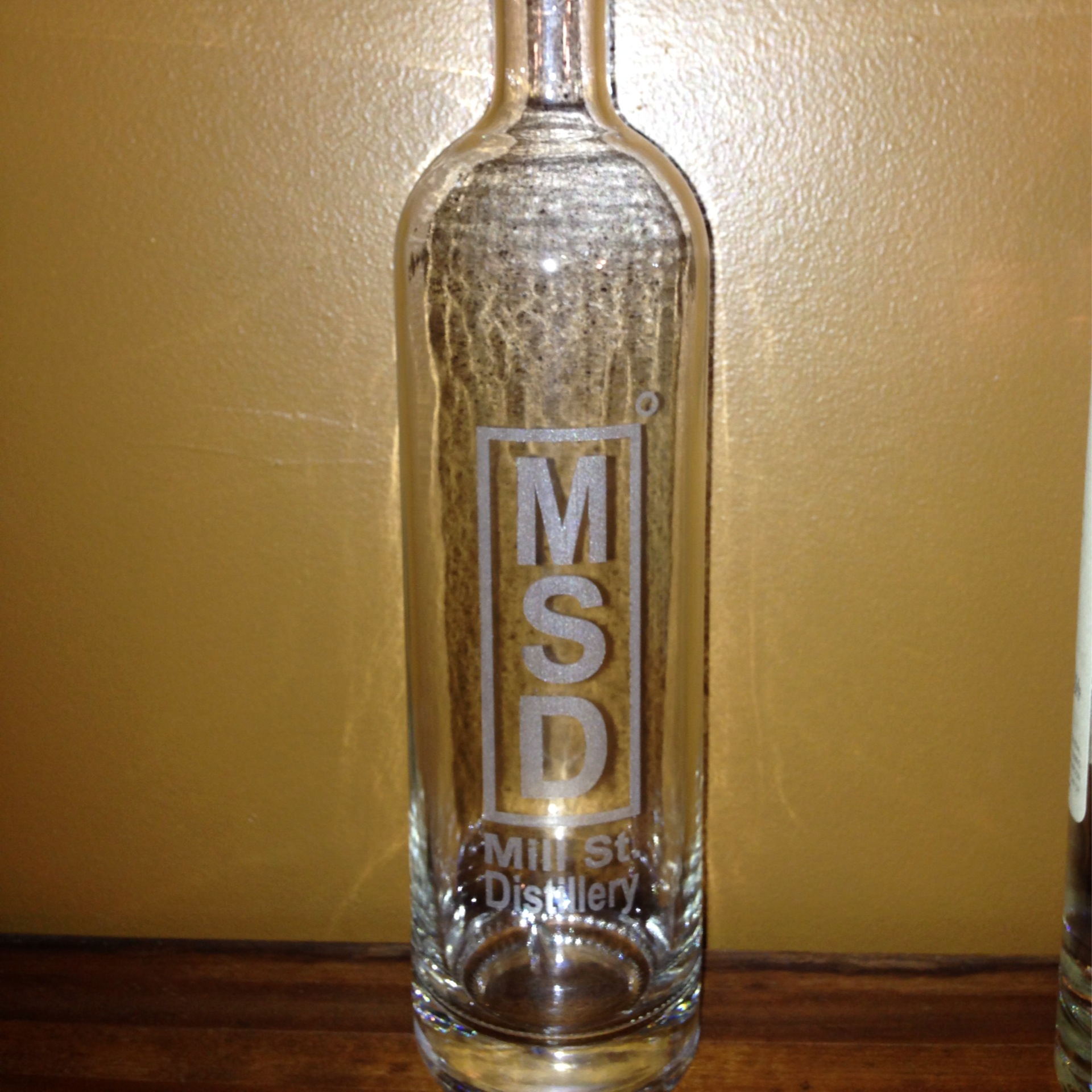 MSD Etched Bottle