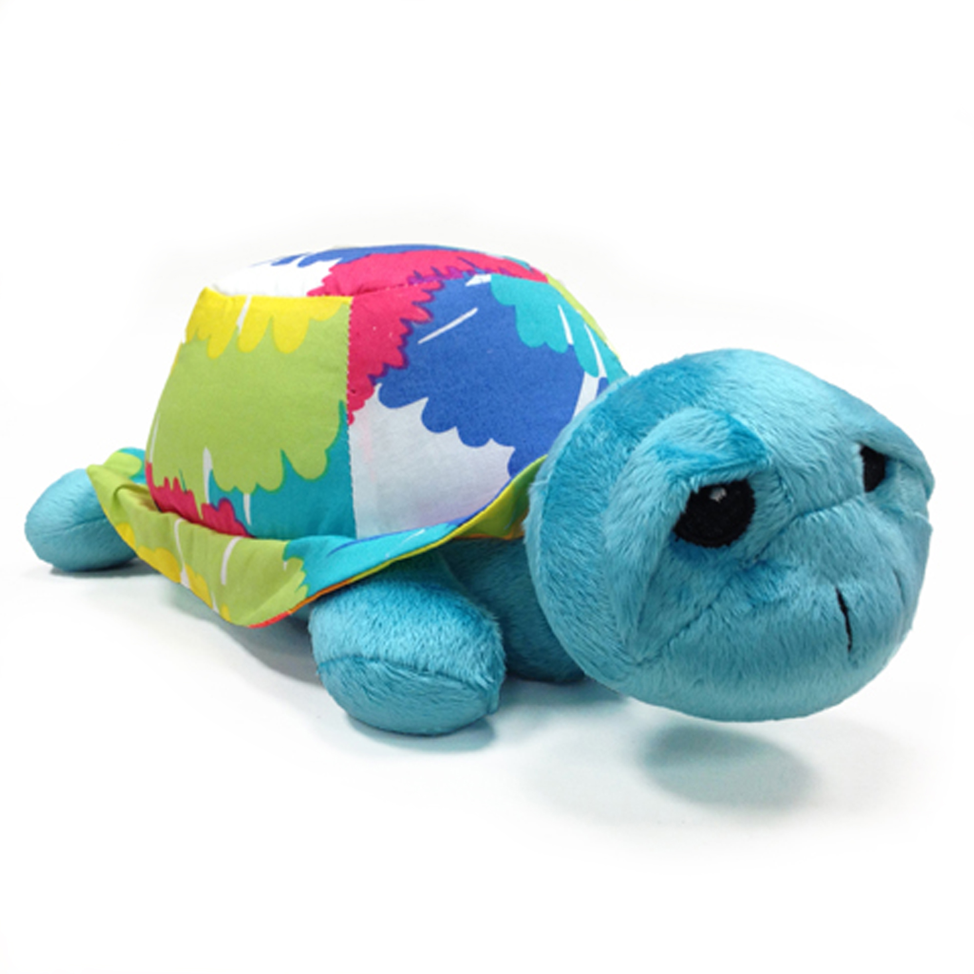 Terrific Tie Dye Stuffed Toy Turtle