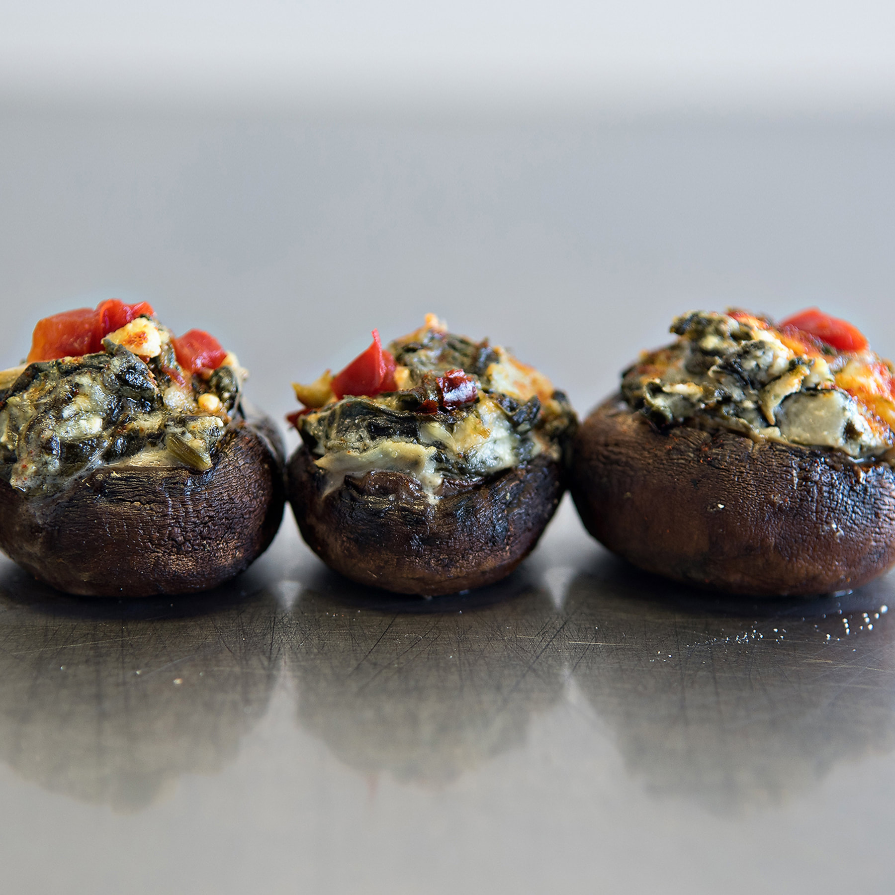 Artichoke-Stuffed Portobellos - One Dozen