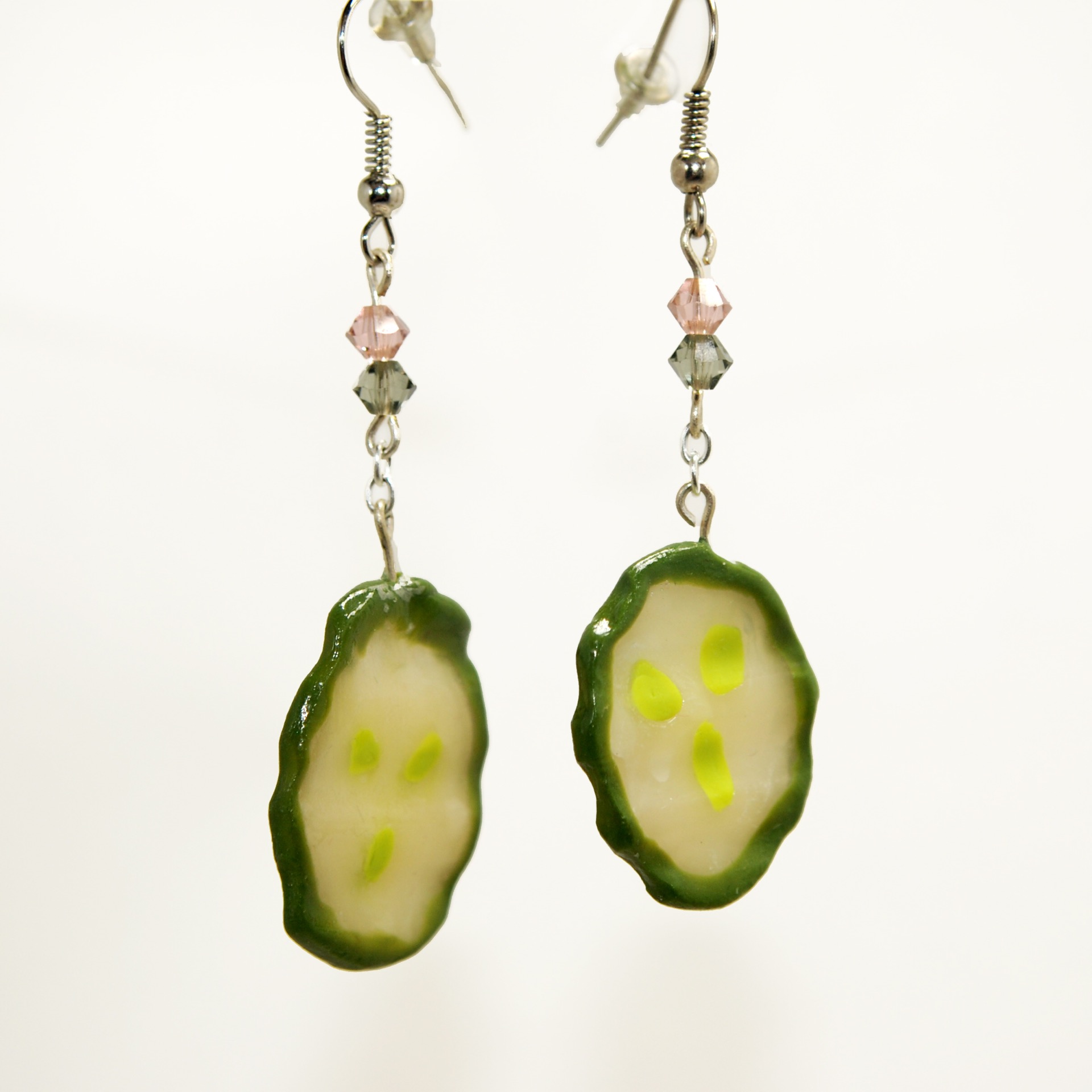 Pickle Slice Earrings