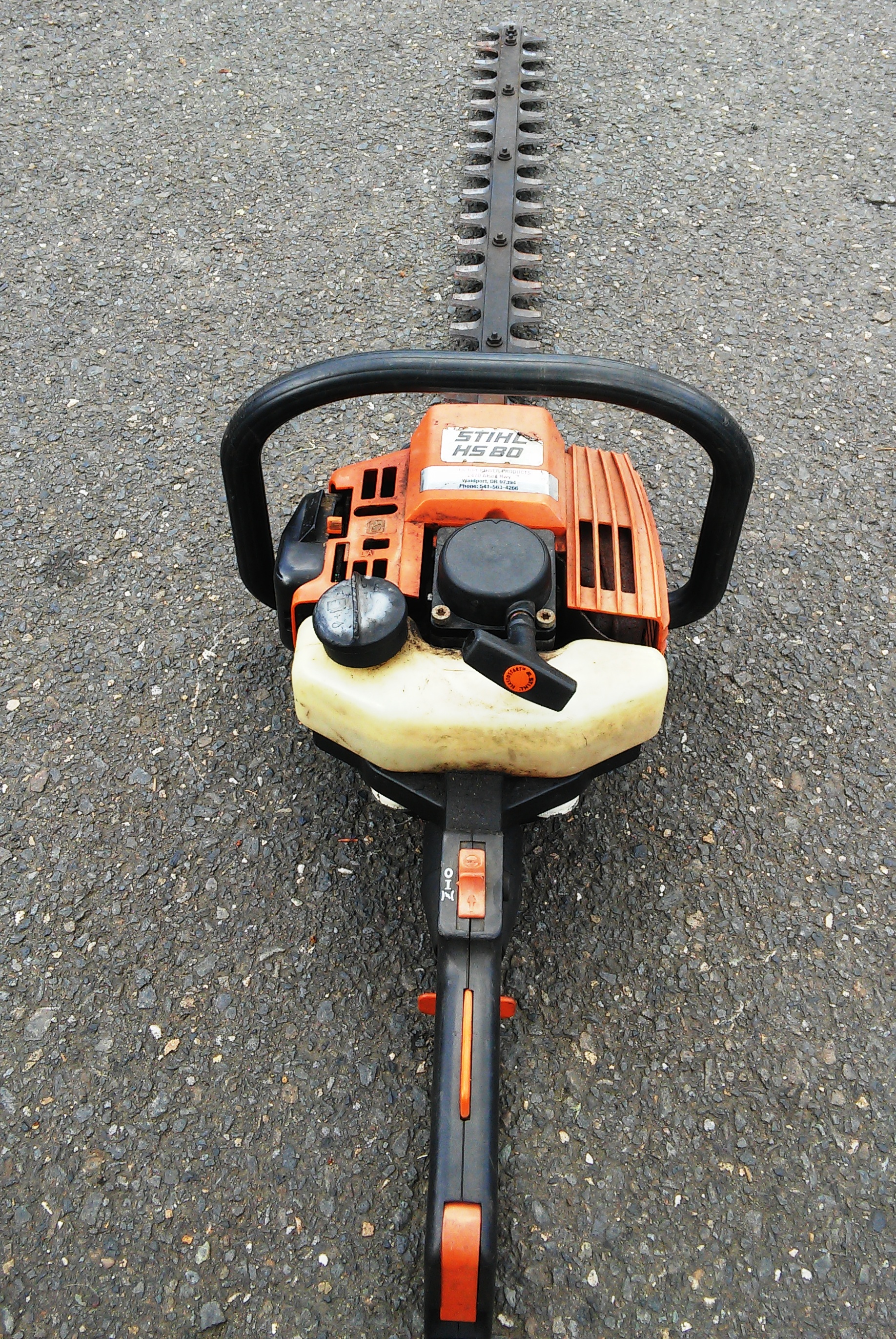 SOLD! STIHL HS 80 Z Professional Gas Powered Hedge Trimmer Serviced