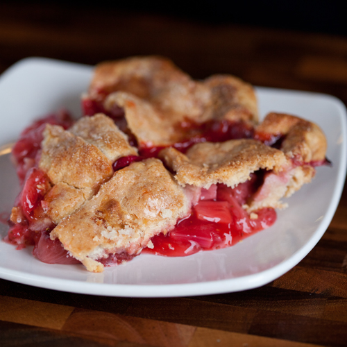 Strawberry Rhubarb Slice - Out