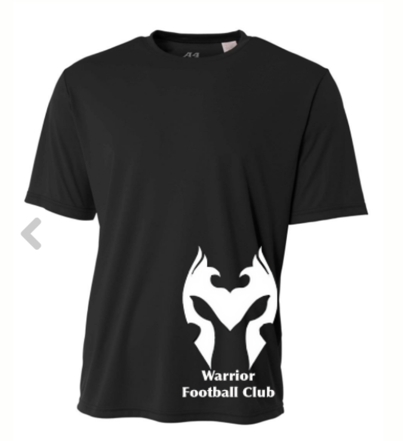 Warrior Kings Football Club Performance Tshirt Side Profile