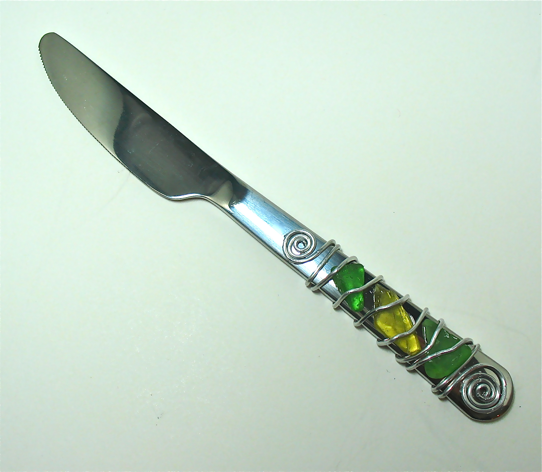 Stainless Steel Seaglass Knife