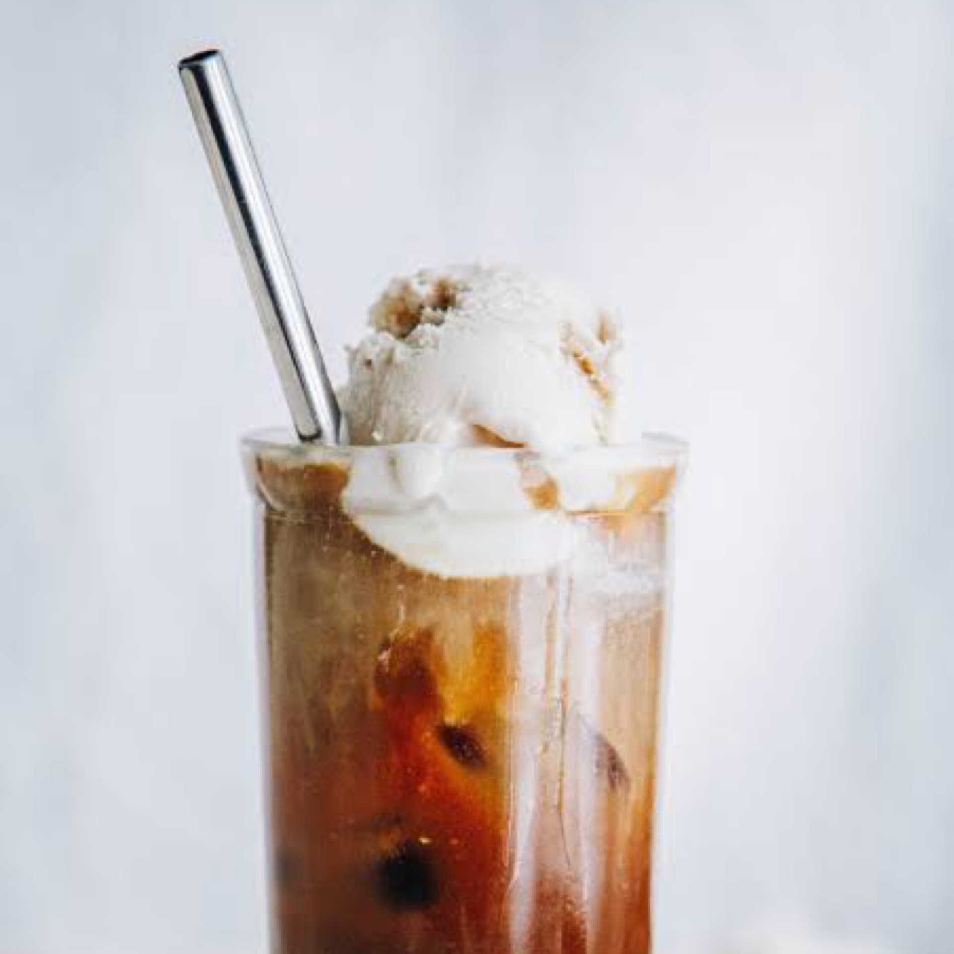 Iced Drinks with Ice cream