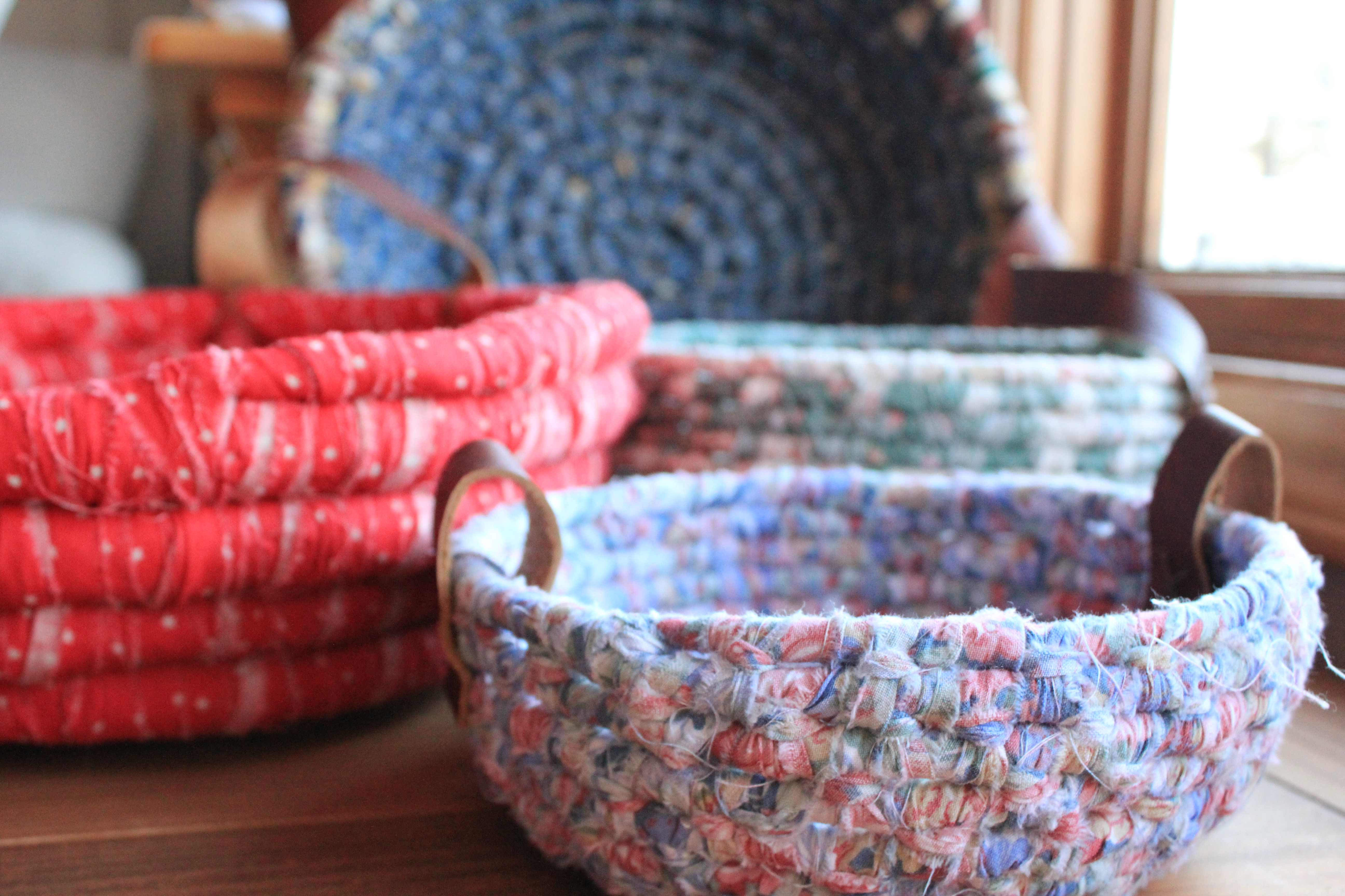 Woven Rag Basket