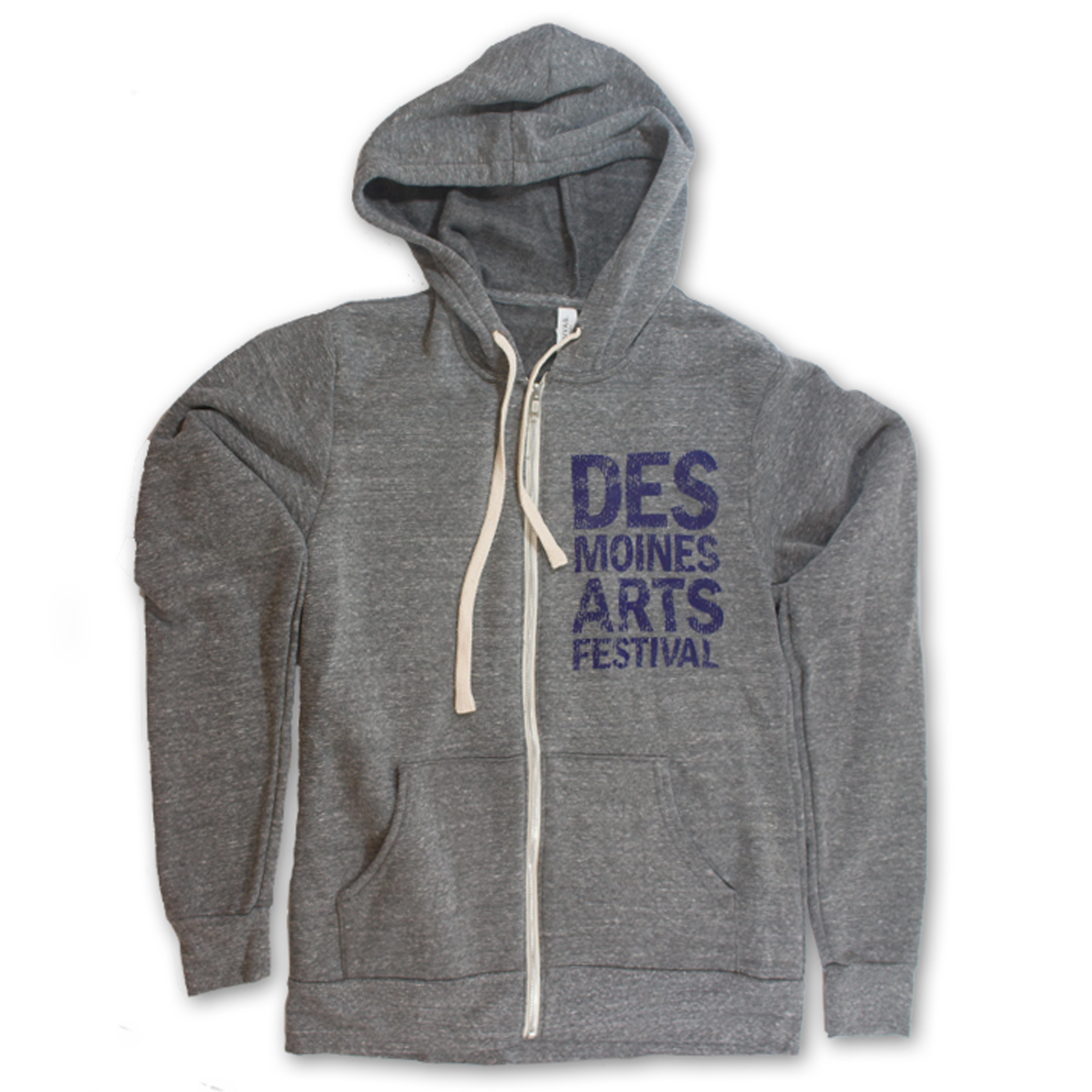 DMAF Zip Up Hoodie Purple Design