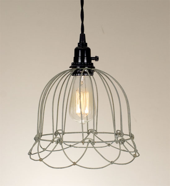 scalloped wire pendant light from tia s shabby chic boutique scalloped wire pendant light from tia s shabby chic boutique