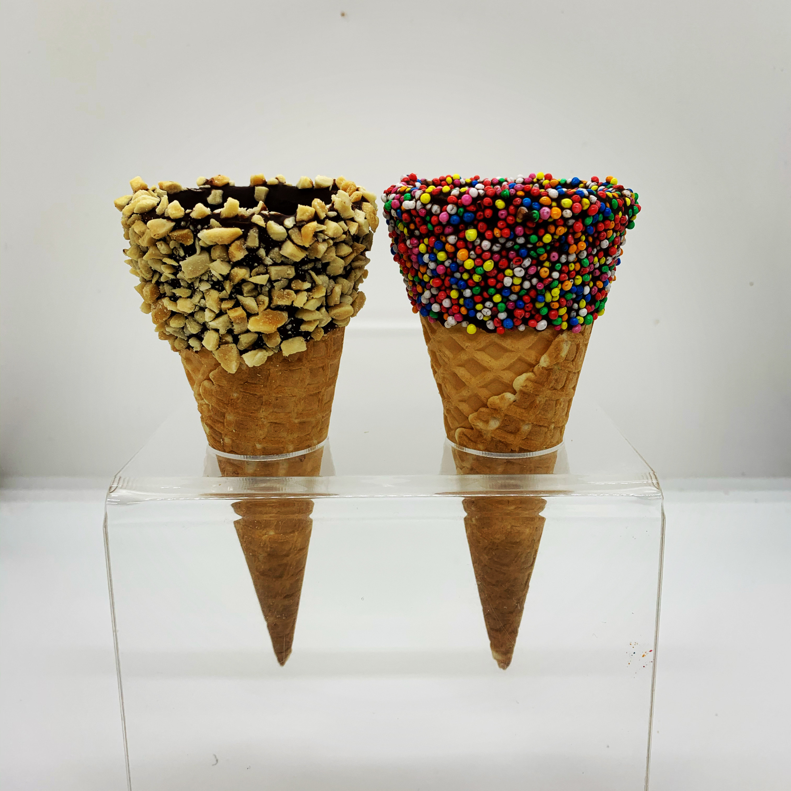 Choc Dipped Sprinkle Cone